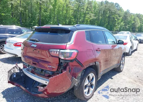 2021 Jeep Compass Limited 4X4 from USA, damaged, VIN 3C4NJDCB0MT603207